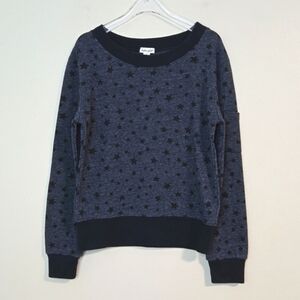 Splendid Girls Navy Blue Big Star Sweatshirt, Size 6-8* ~ EUC